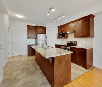 Kitchen Island Photo of 205 7908 Graham Avenue, Burnaby, BC