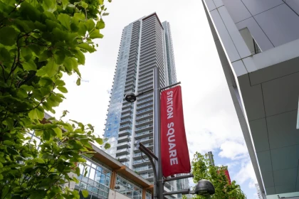 Outdoor Deck Photo of 3807 4670 Assembly Way, Burnaby, BC