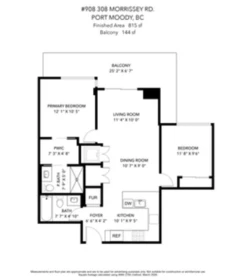 Playground / Recreational Area Near 908 308 Morrissey Road, Port Moody, BC