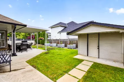Backyard Photo of 6428 188a Street, Surrey, BC