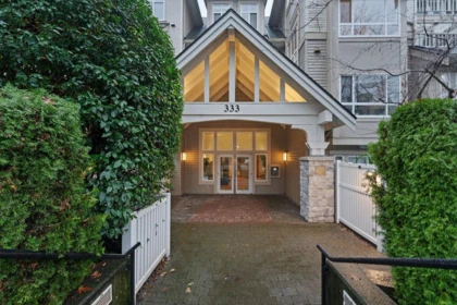 Aerial View of 308 333 E 1st Street, North Vancouver, BC