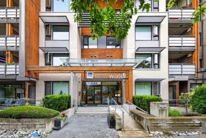 Aerial View of 220 3163 Riverwalk Avenue, Vancouver, BC