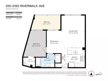 Community Amenities Photo (Clubhouse) of 220 3163 Riverwalk Avenue, Vancouver, BC