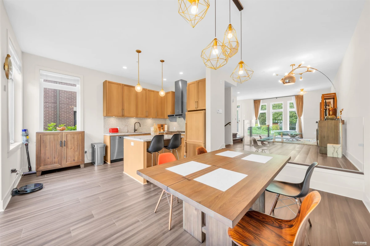 Living Room Photo of 3 5879 Gray Avenue, Vancouver, BC