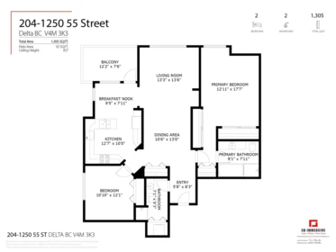 Outdoor Patio Photo of 204 1250 55 Street, Delta, BC