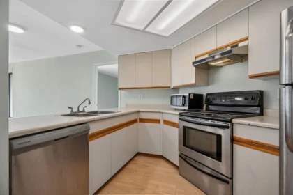 Kitchen Photo of 409 2925 Glen Drive, Coquitlam, BC