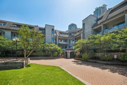 Outdoor Deck Photo of 409 2925 Glen Drive, Coquitlam, BC