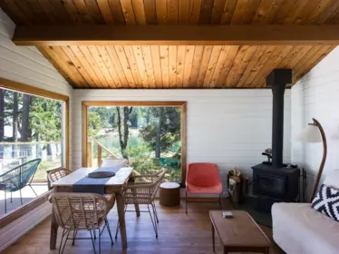 Primary Bedroom Photo of 579 Bayview Drive, Mayne Island, BC
