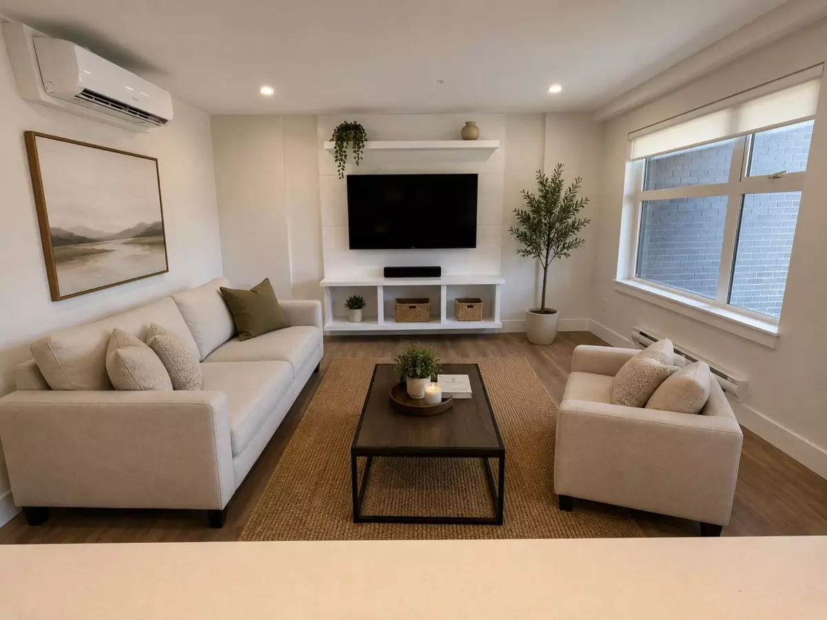 Living Room Photo of 102 163 175a Street, Surrey, BC