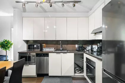 Kitchen Photo of 103 161 W Georgia Street, Vancouver, BC