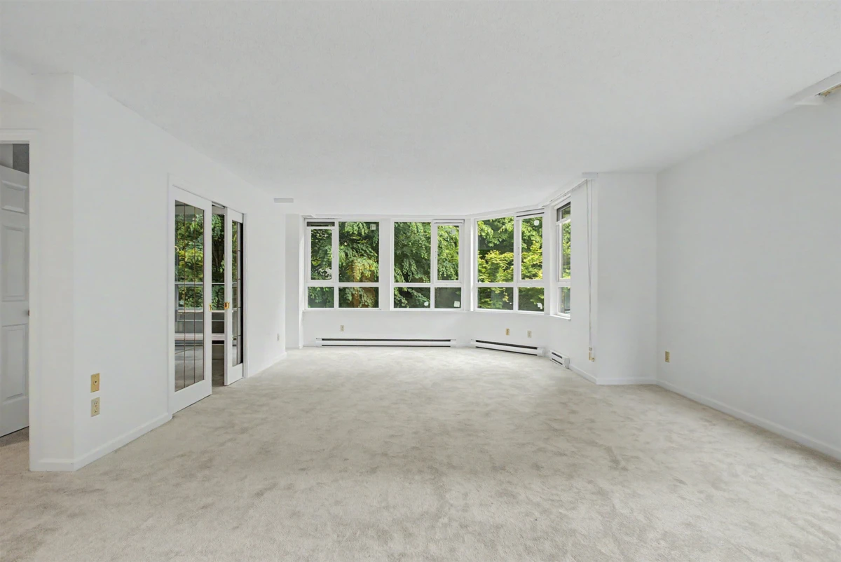 Living Room Photo of 104 6152 Kathleen Avenue, Burnaby, BC
