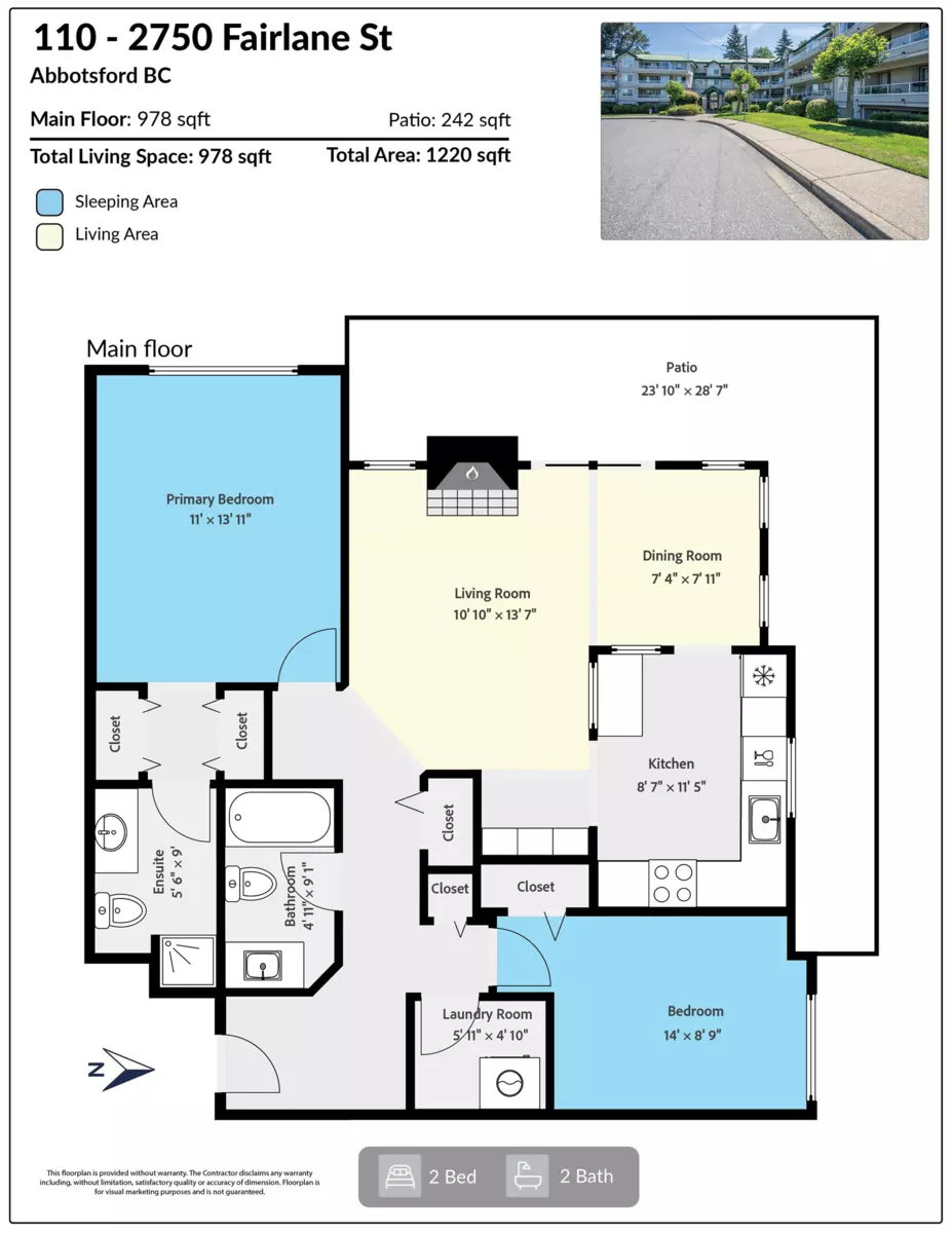 Family Room Photo of 110 2750 Fairlane Street, Abbotsford, BC