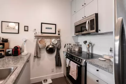 Breakfast Nook Photo of 403 2957 Glen Drive, Coquitlam, BC