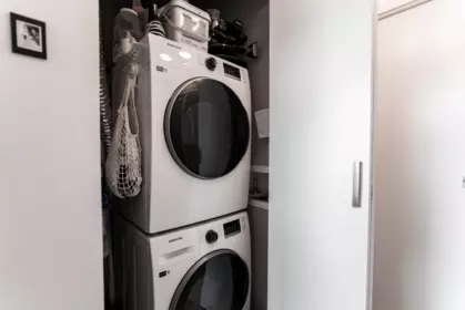 Laundry Room Photo of 403 2957 Glen Drive, Coquitlam, BC