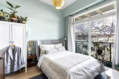 Primary Bedroom Photo of 403 2957 Glen Drive, Coquitlam, BC
