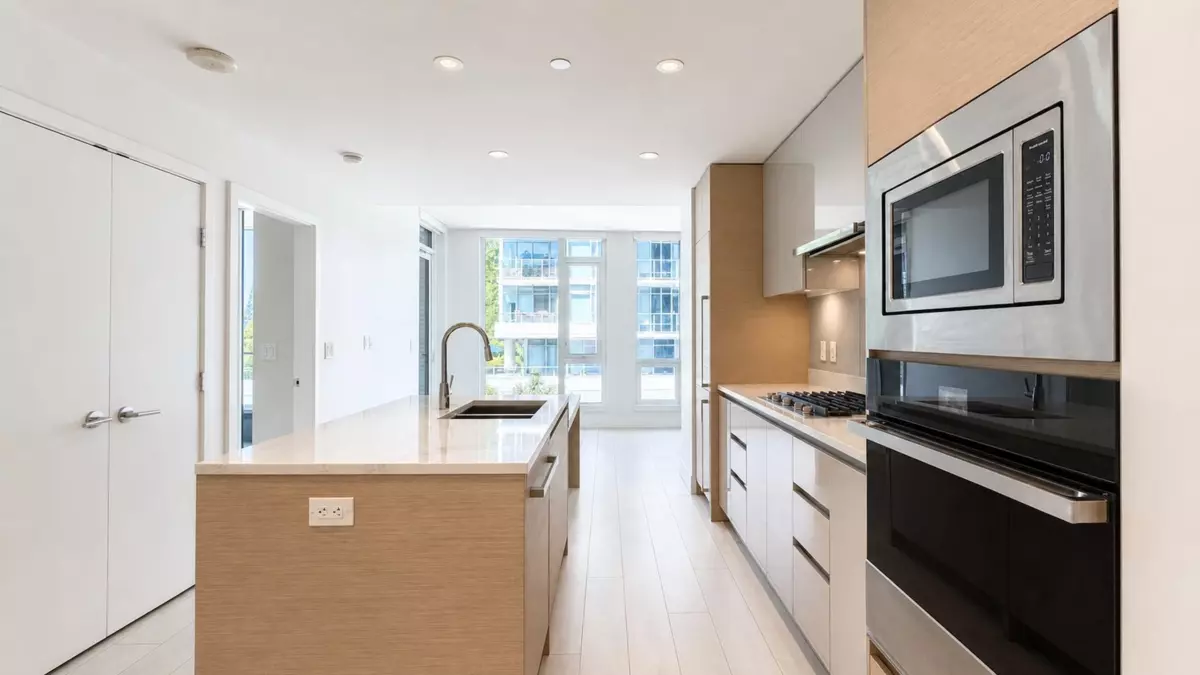Exterior Rear Photo of 405 3538 Sawmill Crescent, Vancouver, BC