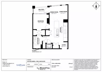 Office / Den Photo of 405 3538 Sawmill Crescent, Vancouver, BC