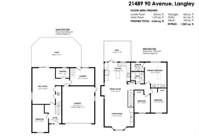 Playground / Recreational Area Near 21489 90 Avenue, Langley, BC