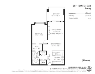 Mudroom Photo of 307 15195 36 Avenue, Surrey, BC