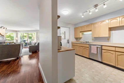 Basement Recreation Room Photo of 201A 1220 Quayside Drive, New Westminster, BC