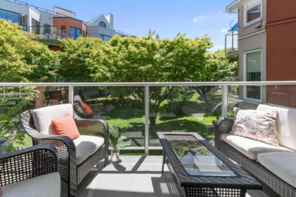 Outdoor Kitchen Photo of 201A 1220 Quayside Drive, New Westminster, BC
