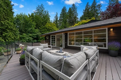 Backyard Photo of 4411 Stone Crescent, West Vancouver, BC