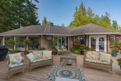Exterior Rear Photo of 9127 Redrooffs Road, Halfmoon Bay, BC