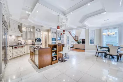Kitchen Island Photo of 4180 Granville Avenue, Richmond, BC