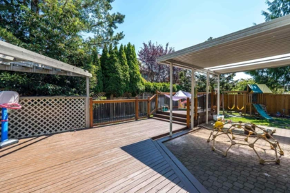 Aerial View of 5860 188 Street, Surrey, BC