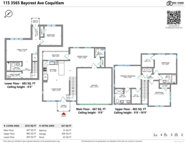 115 3565 Baycrest Avenue, Coquitlam, BC, Coquitlam — Townhouse for sale