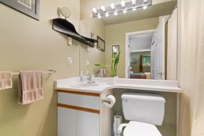 Powder Room Photo of A102 4811 53 Street, Delta, BC