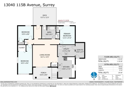 Walk-In Closet Photo of 13040 115b Avenue, Surrey, BC