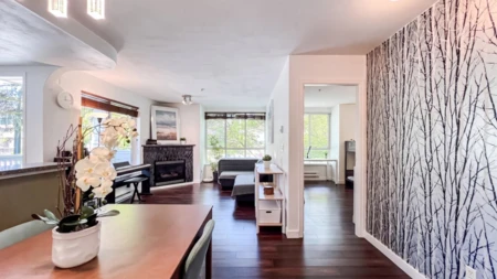 Kitchen Island Photo of 306 1111 Lynn Valley Road, North Vancouver, BC