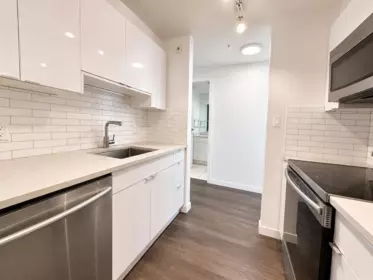 Dining Area Photo of 505 930 Cambie Street, Vancouver, BC