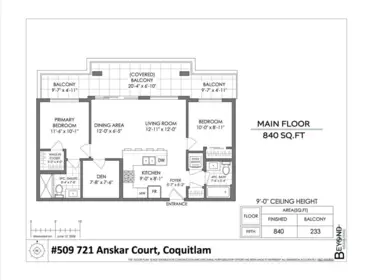 Garage Interior Photo of 509 721 Anskar Court, Coquitlam, BC