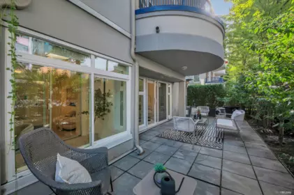 Swimming Pool Photo of 101 1924 Comox Street, Vancouver, BC