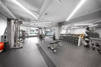 Basement Recreation Room Photo of 317 3438 Sawmill Crescent, Vancouver, BC