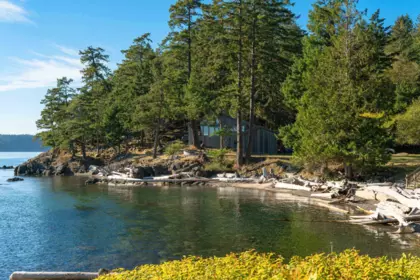 Exterior Rear Photo of 671 Dinner Bay Road, Mayne Island, BC