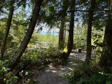 Front Yard Photo of 6016 Leaning Tree Road, Halfmoon Bay, BC