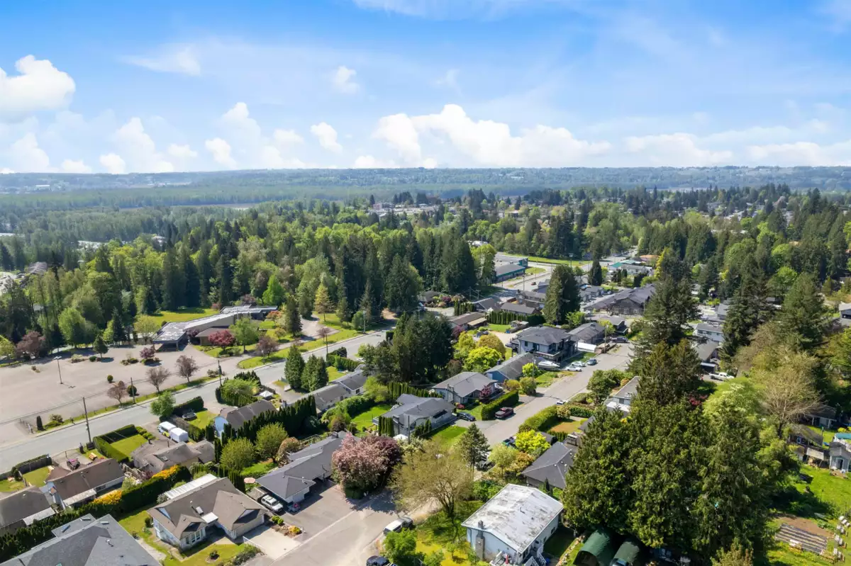 Aerial View of 32572 Fleming Avenue, Mission, BC