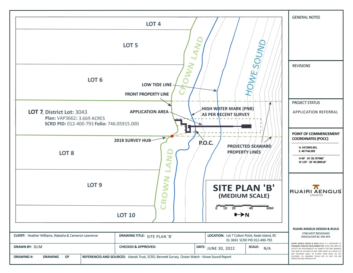 Community Amenities Photo (Clubhouse) of Lot 7 Cotton Point, Keats Island, BC