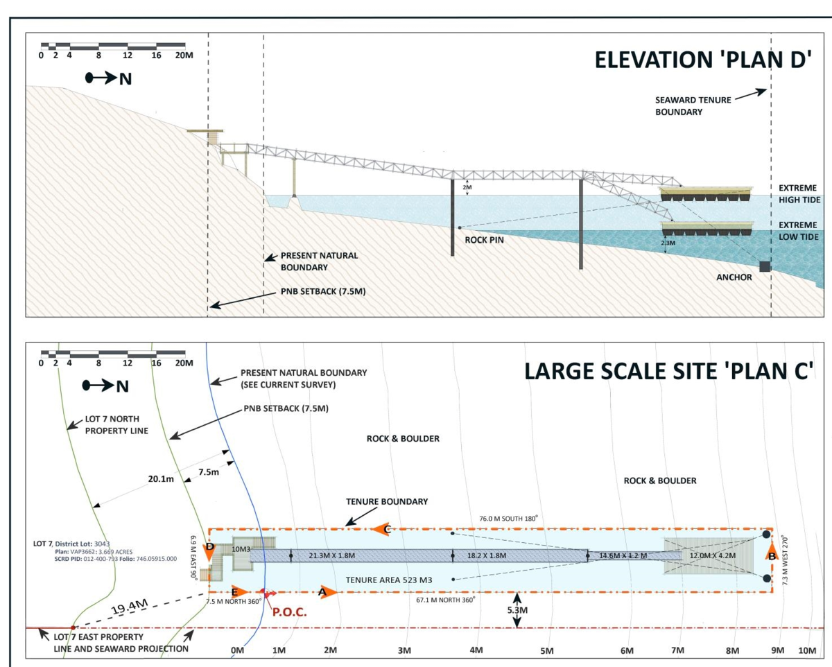 Dining Area Photo of Lot 7 Cotton Point, Keats Island, BC
