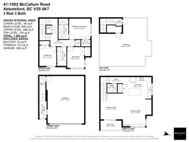 41 1502 Mccallum Road, Abbotsford, BC, Abbotsford — Townhouse for sale