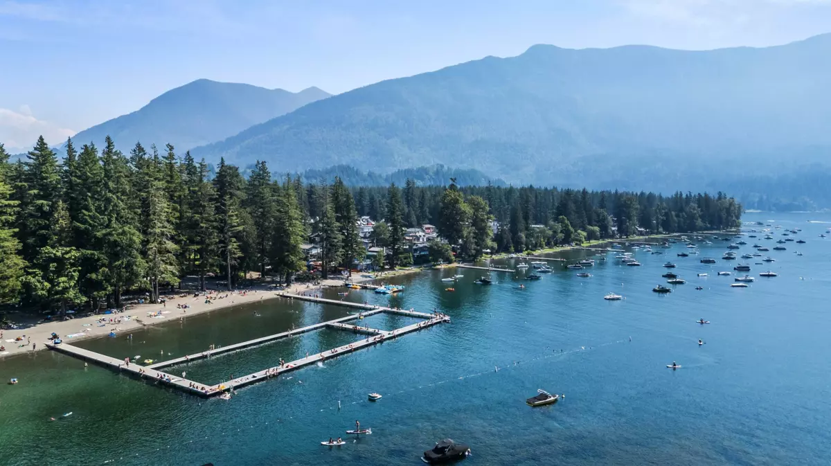 Playground / Recreational Area Near 312 Munroe Avenue, Cultus Lake, BC
