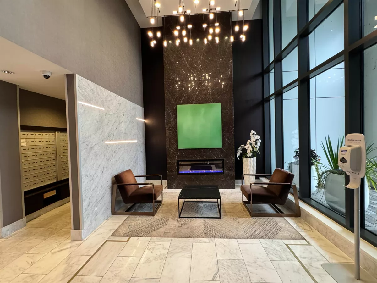 Living Room Photo of 102 5687 Gray Avenue, Vancouver, BC