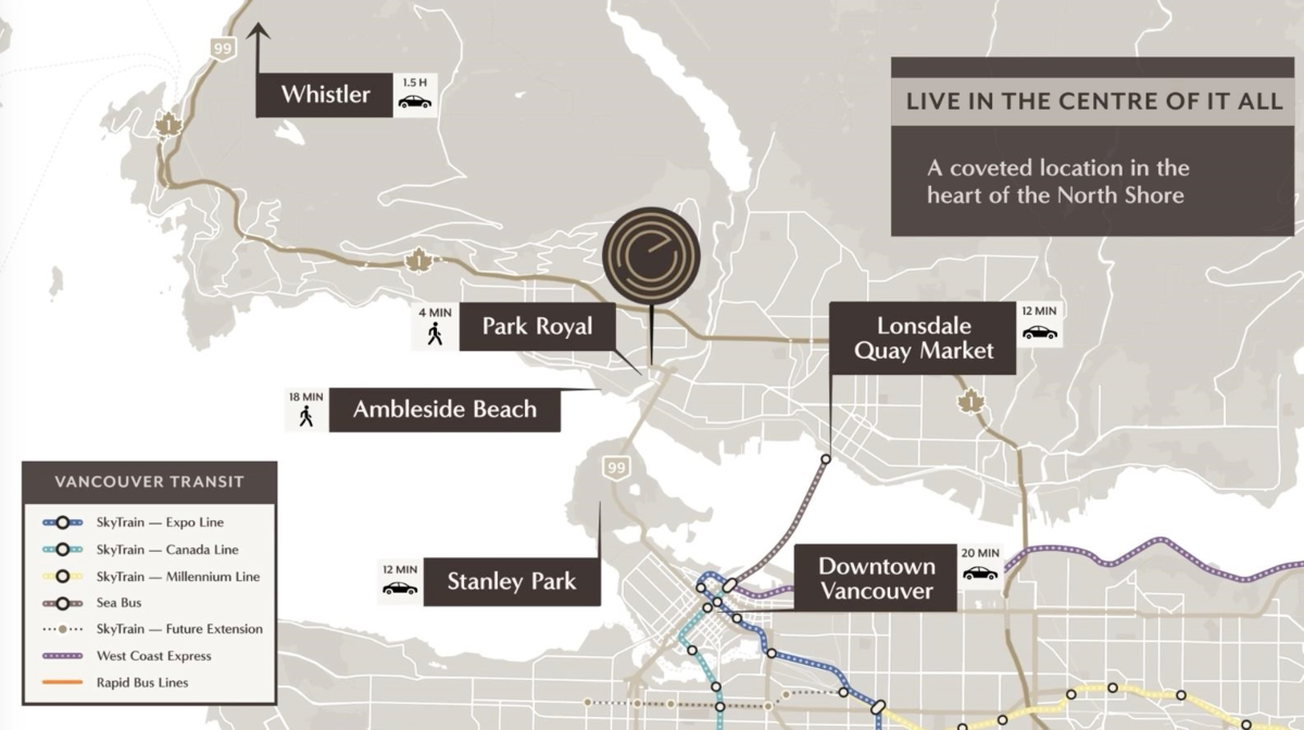 Staircase Photo of 510 423 6th Street, West Vancouver, BC