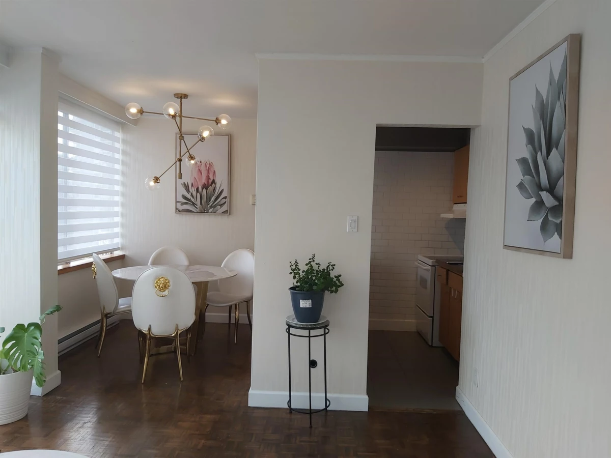 Exterior Rear Photo of 1104 1219 Harwood Street, Vancouver, BC