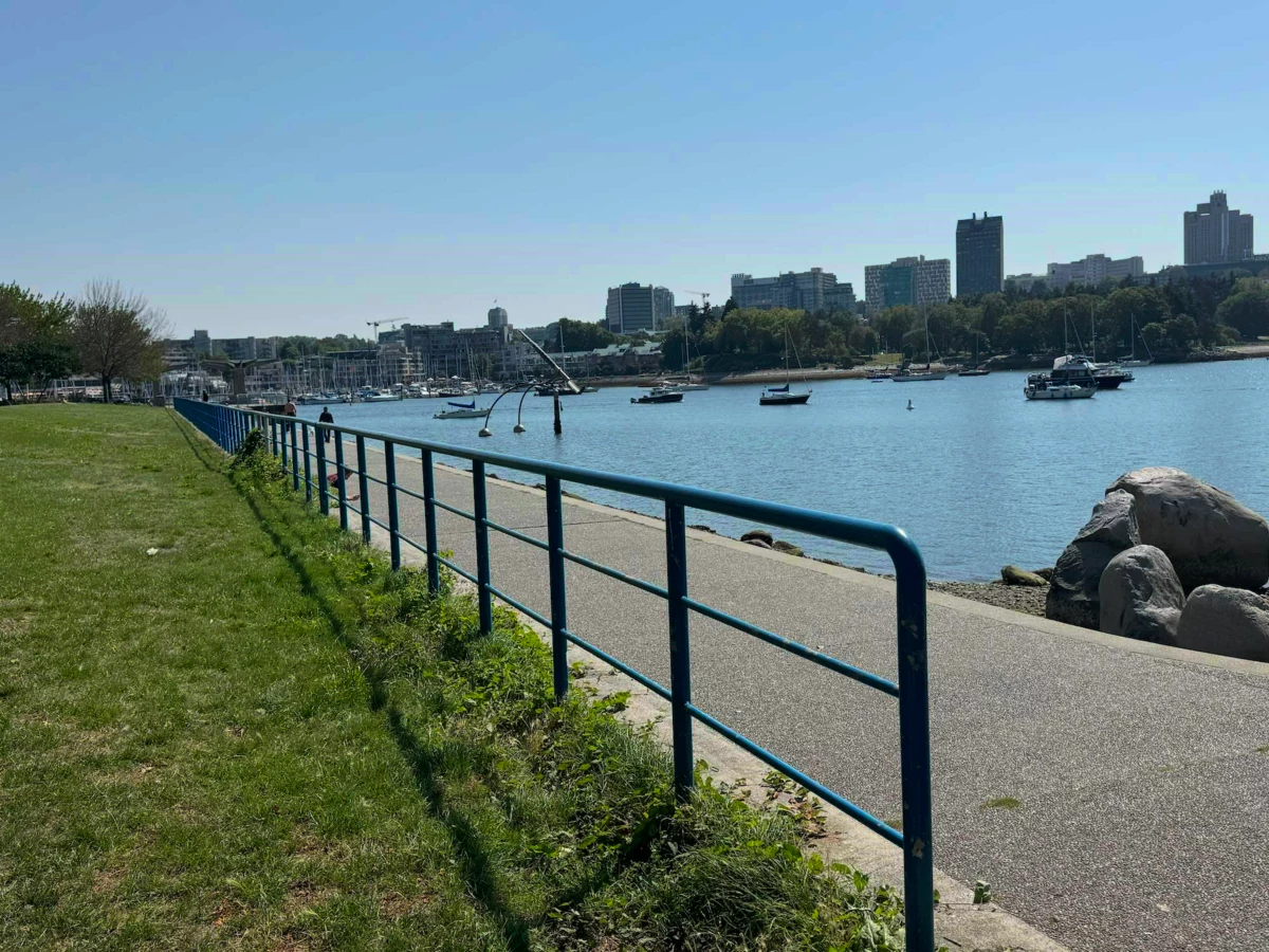 Aerial View of 502 1388 Homer Street, Vancouver, BC