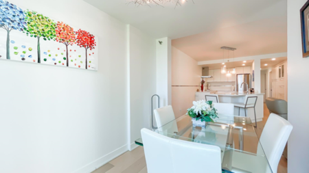 Dining Area Photo of 502 1388 Homer Street, Vancouver, BC