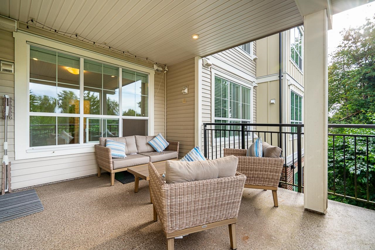 Outdoor Patio Photo of 204 12367 224 Street, Maple Ridge, BC